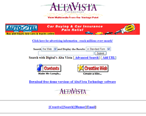 Altavista screenshot