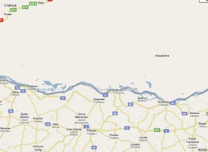 Google Maps - Bulgaria vs Romania